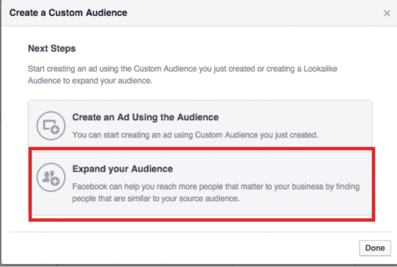 Click on a choice to enhance a audience. 