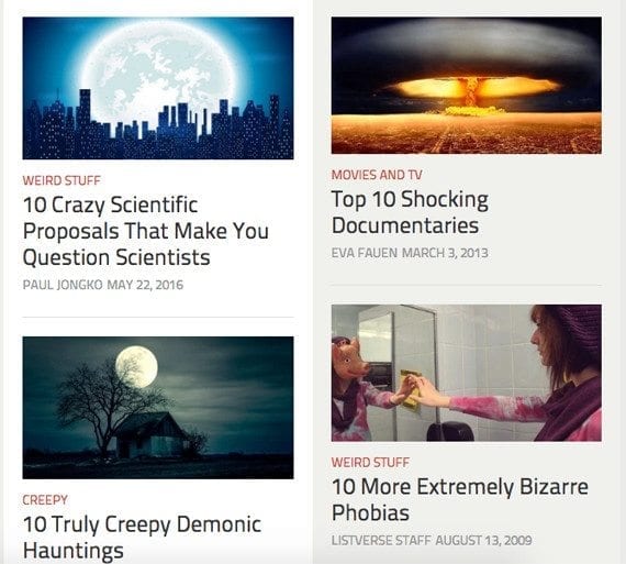 Mystery-theme listicles are one of many content marketing ideas for June 2016.