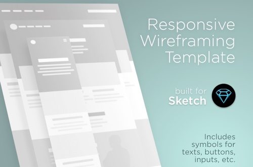 Responsive Wireframe Template.