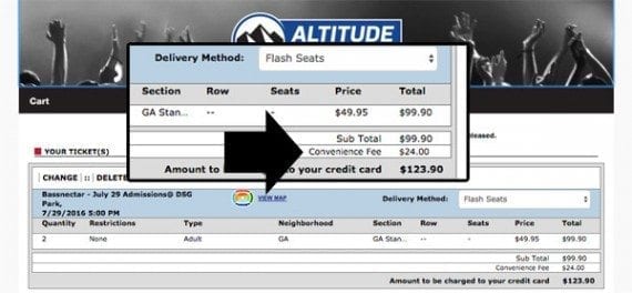 Ticket sellers often include "convenience" or "processing" fees that unexpectedly drive up costs. 
