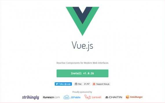 Vue.js is a powerful JavaScript framework for modern site development.