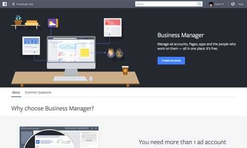 Facebook Business Manager.