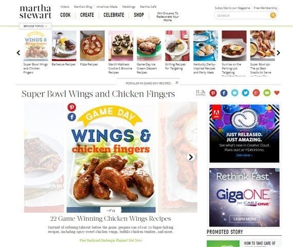 By way of comparison, would it be appropriate for the NFL to stop Martha Stewart from publishing Super Bowl chicken wing recipes?