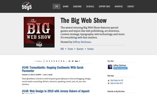 The Big Web Show.