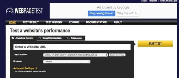 WebPageTest.com can measure how fast your site loads and identify areas of improvement. Google responds quickly to site speed improvements. An improvement in site speed now can result in more organic search traffic in just a few days.