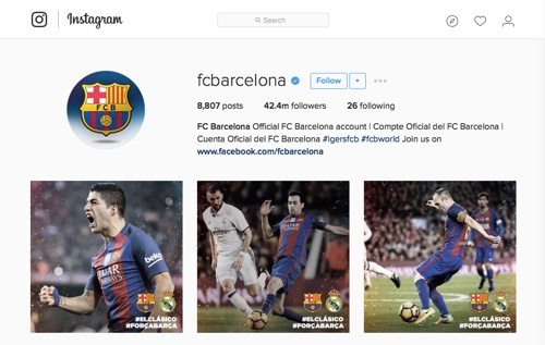 Fc Barcelona Instagram