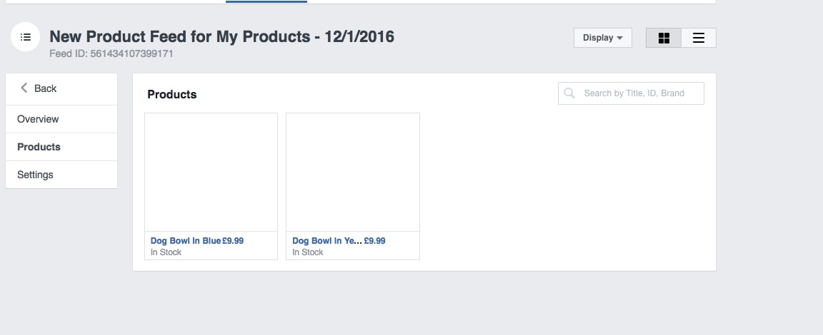 Product preview is a good way to spot check for text or image errors.