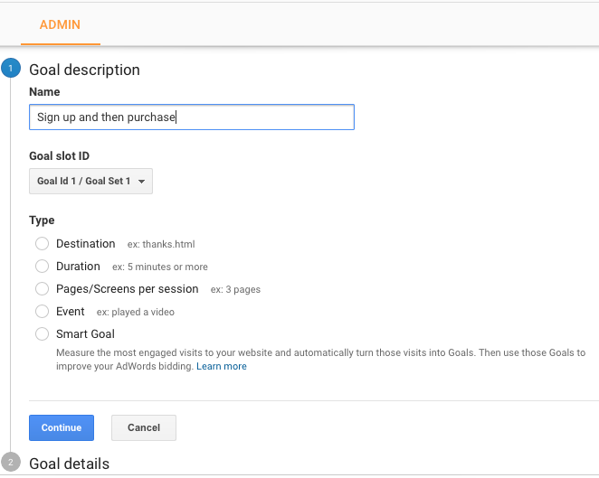 Use Goals in Google Analytics to track micro conversions.