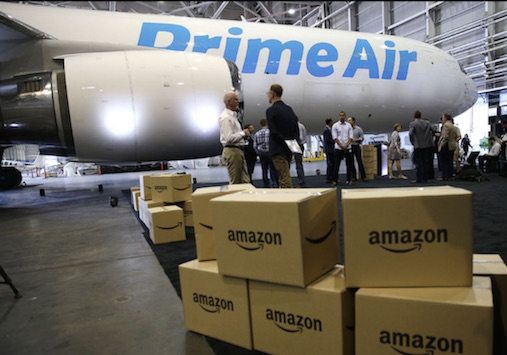 Amazon is greatly expanding its logistics capability. It has its own fleet of 40 Boeing cargo planes and it recently announced a new $1.5 billion air cargo hub in Kentucky. It is experimenting with drone delivery.