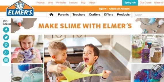 Researching keyword and social chatter can uncover content ideas — and sources of new revenue. That's what happened with Elmer's glue when it discovered children used the glue for "slime."