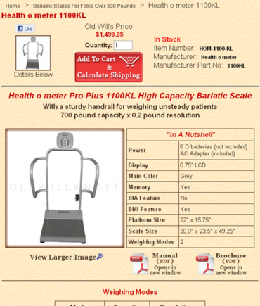 Sample product page.