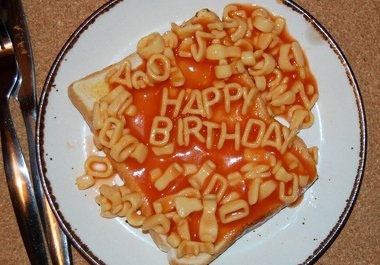 Fiverr user Madmoo writes in alphabetti spaghetti on toast.