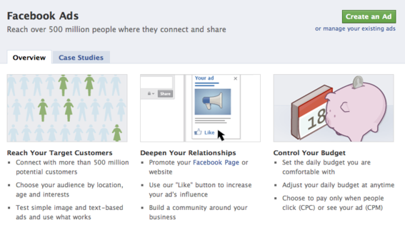 Facebook advertising helps merchants promote their businesses.