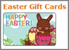 Easter gift card.