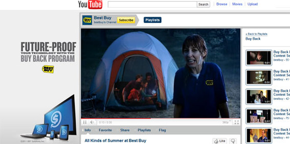 BestBuy has nearly 3,000 subscribers on its YouTube channel.