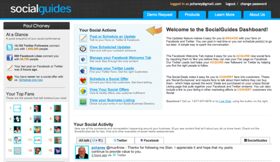 Social Guides focuses on social commerce.