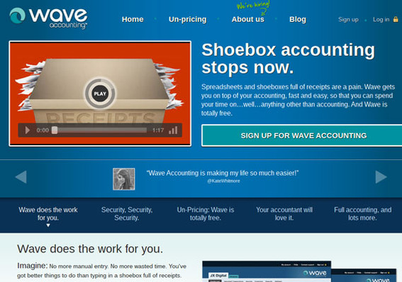 Wave Accounting is a business accounting suite that will run from a Chromebook.