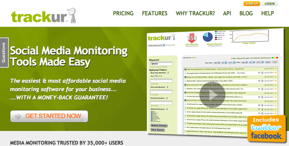 Trackur — and similar services — can help identify relevant social networking sites.