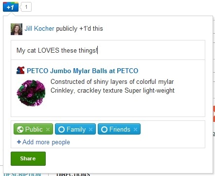 Example PETCO product +Snippet.