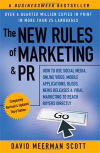 The New Rules of Marketing and PR.