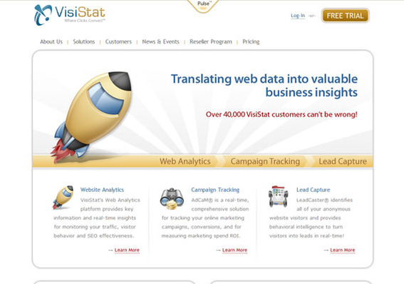 VisiStat seeks to make web analytics easy for small- and medium-sized businesses.
