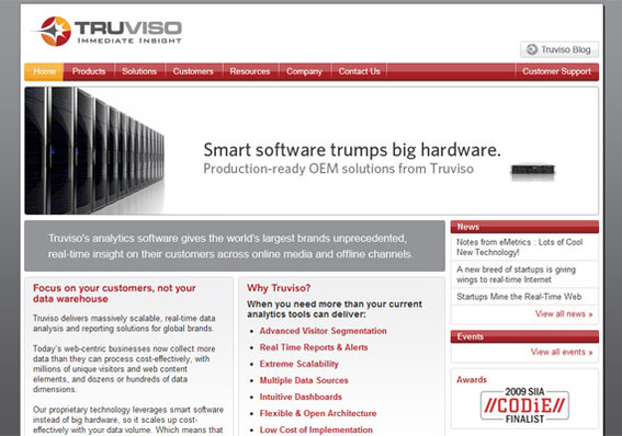 Truviso offers a very scalable solution.