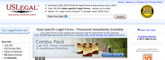 U. S. Legal Forms