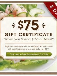 Cooking.com's free $75 gift certificate offer got a tremendous response. But, much smaller offers can still drive massive sales if marketed properly.