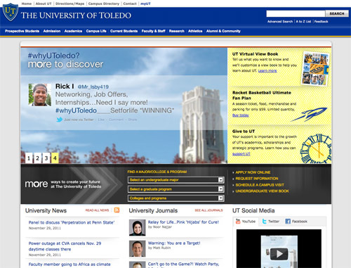 University of Toledo.