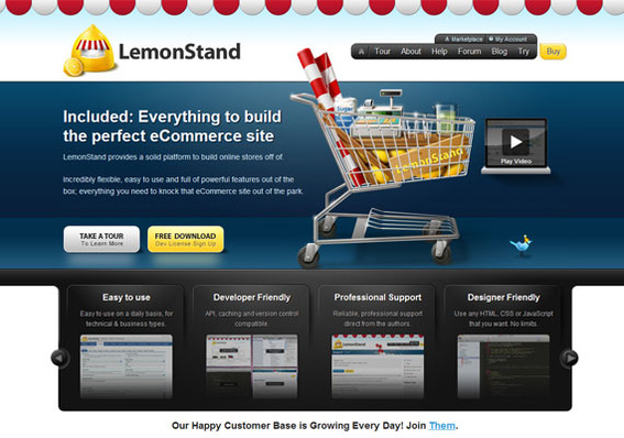 LemonStand is a feature-rich choice for mid-sized ecommerce businesses. 