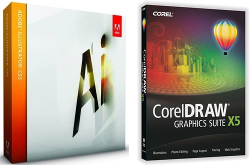 Adobe Illustrator and CorelDraw are both advanced image editors.