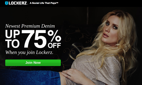 This was the landing page for the ad on the "men's jeans" search results page.