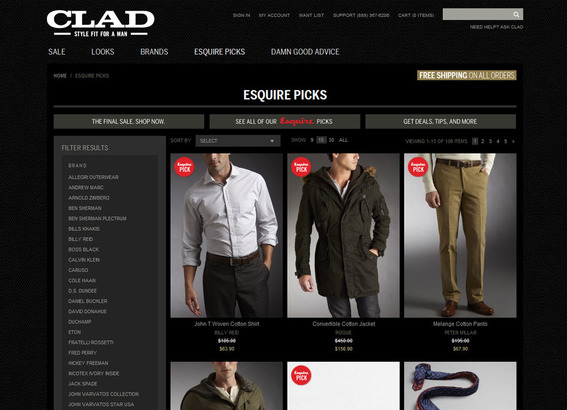 Clad is what happens when ecommerce and publishing merge.