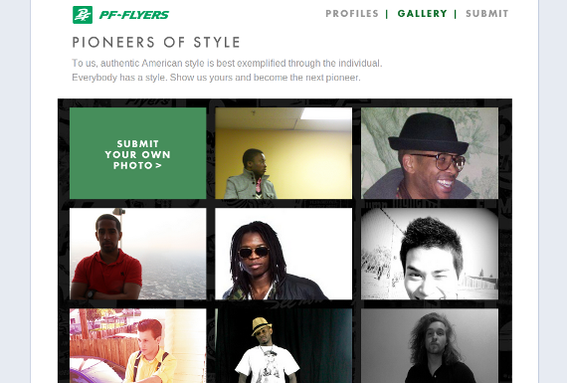 PF Flyers is using Facebook to engage new customers.