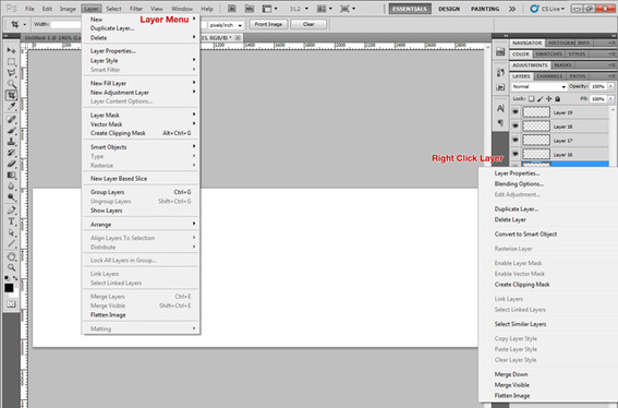 Layers allow you to overlap images safely, and provide greater control over your design and layout.
