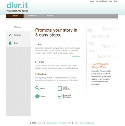 Promoted Stories enables merchants to syndicate content beyond social networks.