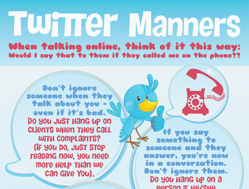 Twitter Manners.