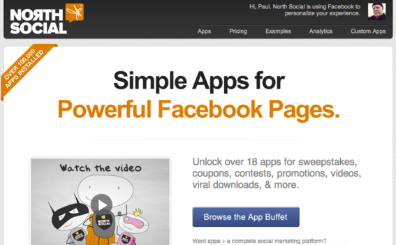 North Social offers a suite of more than 20 Facebook Page apps.