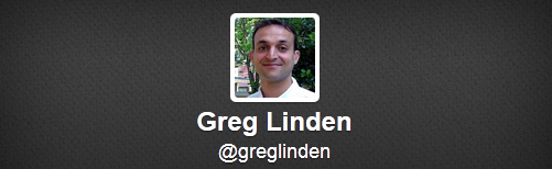 Greg Linden Twitter Feed