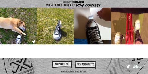 Retailer Urban Outfitters used Vine to promote a contest.
