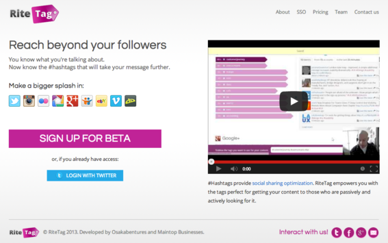 RiteTag is a hashtag discovery tool that spans multiple networks.