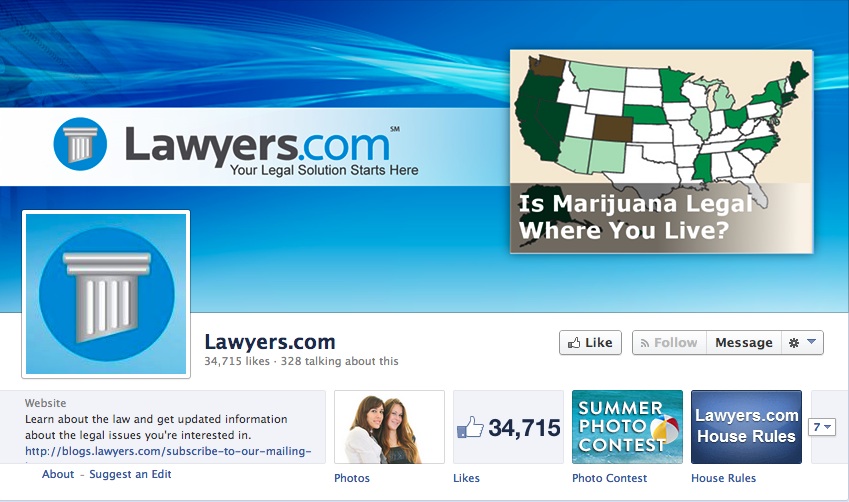 Lawyers.com Facebook