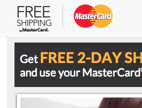 MasterCard Enters Free Shipping Fracas