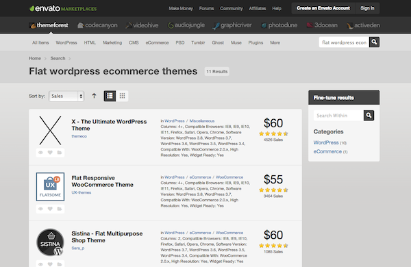 Themeforest WordPress Themes