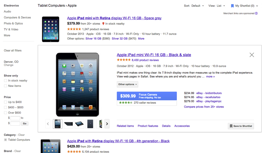 Google Shopping Google Shopping