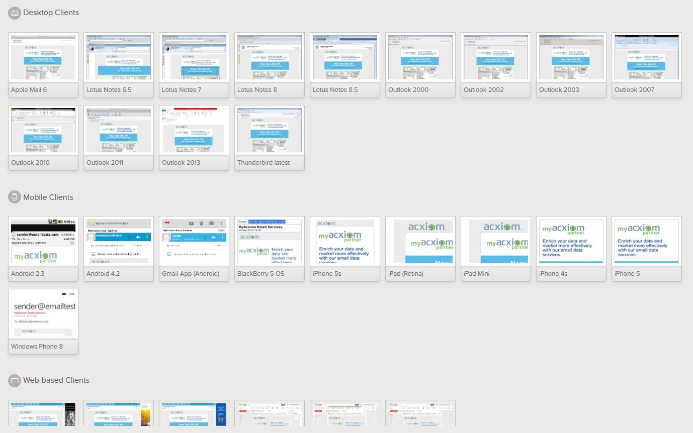 Litmus allows email marketers to view a single email across all browsers, email clients, and operating systems. Litmus allows email marketers to view a single email across all browsers, email clients, and operating systems.