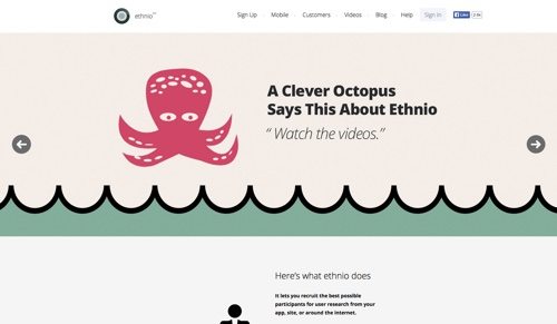 Ethnio website
