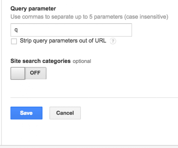 Site search must be enabled and "search query parameter" must be set in Admin.