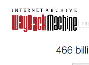 For SEO Time Travel, Use Wayback Machine