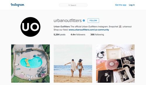 Urban Outfitters on Instagram.